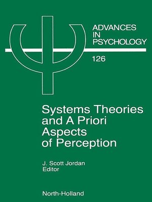 cover image of System Theories and a Priori Aspects of Perception